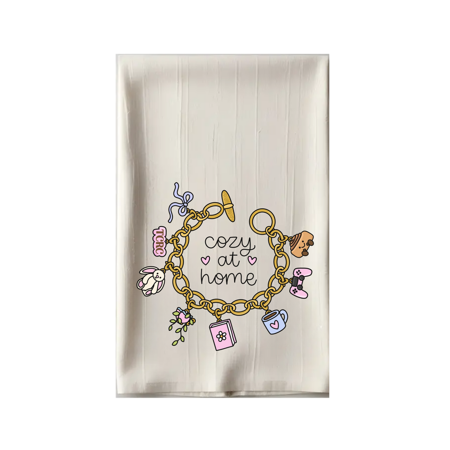 The Cozy Reading Corner "Cozy At Home" Tea Towel