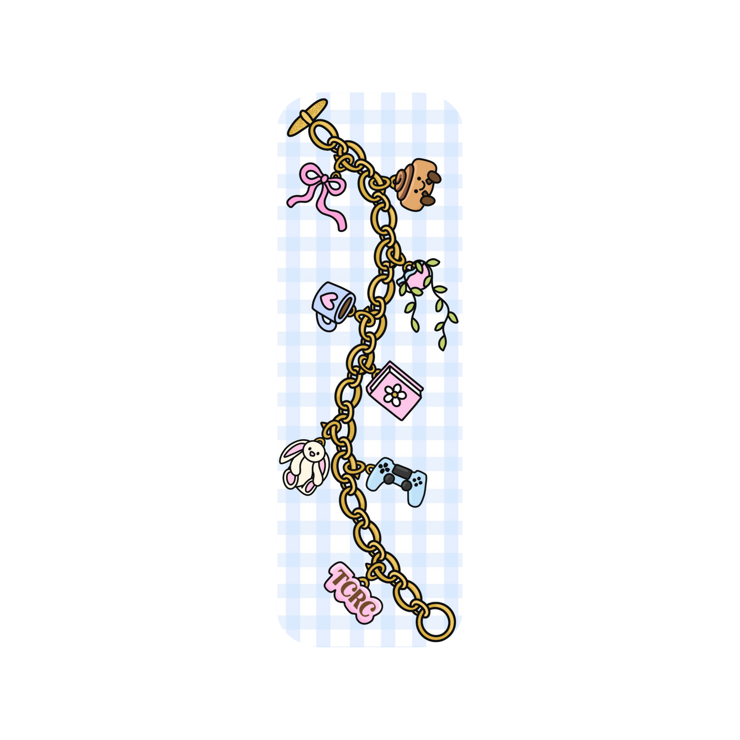 The Cozy Reading Corner Charm Bracelet Bookmark