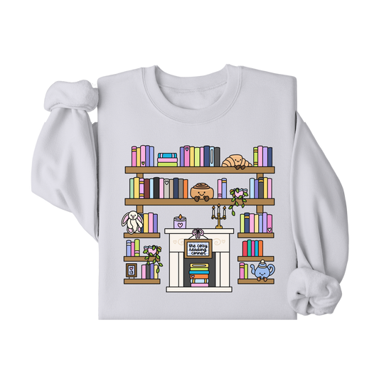 The Cozy Reading Corner "Annie's Shelves" Crewneck Sweatshirt