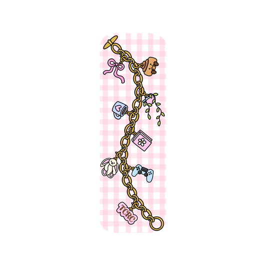 The Cozy Reading Corner Charm Bracelet Bookmark