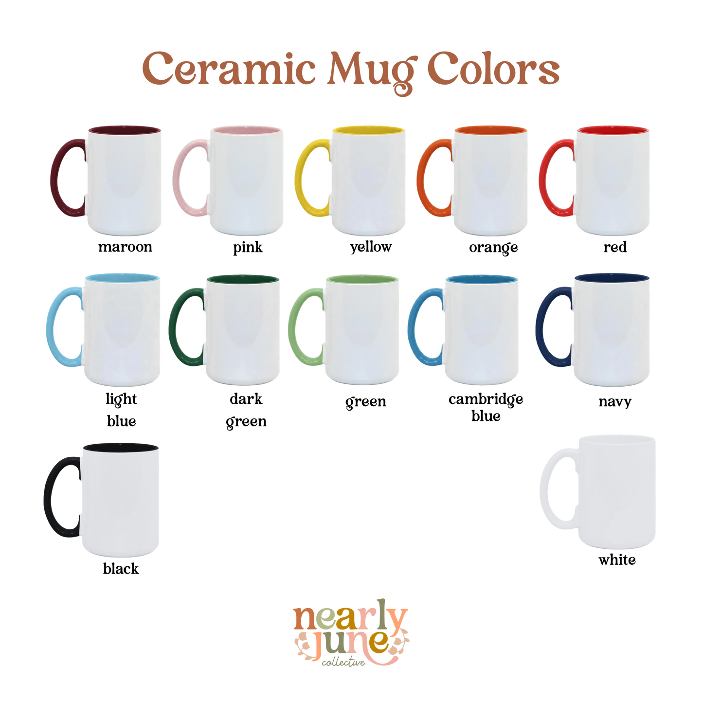 The Cozy Reading Corner "Annie's Shelves" Ceramic Mug
