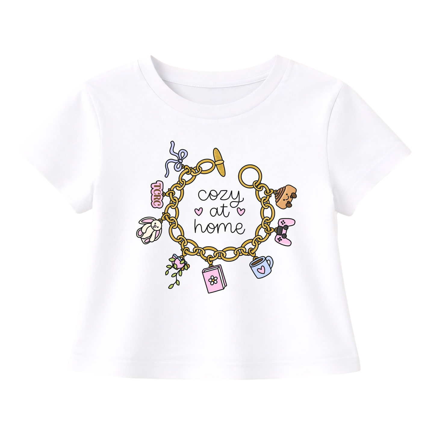 The Cozy Reading Corner "Cozy At Home" Baby Tee