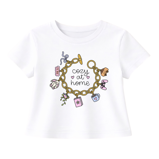 The Cozy Reading Corner "Cozy At Home" Baby Tee