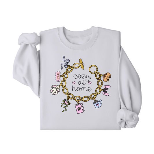 The Cozy Reading Corner "Cozy At Home" Crewneck Sweatshirt