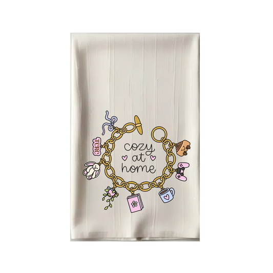 The Cozy Reading Corner "Cozy At Home" Tea Towel