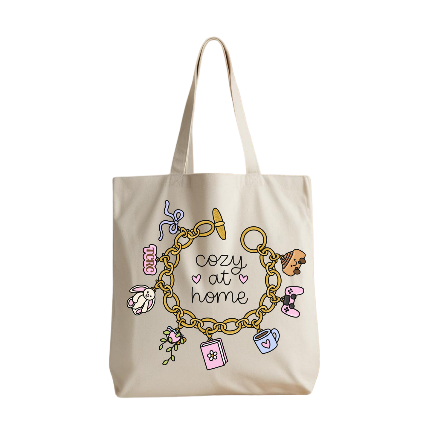 The Cozy Reading Corner "Cozy At Home" Tote Bag